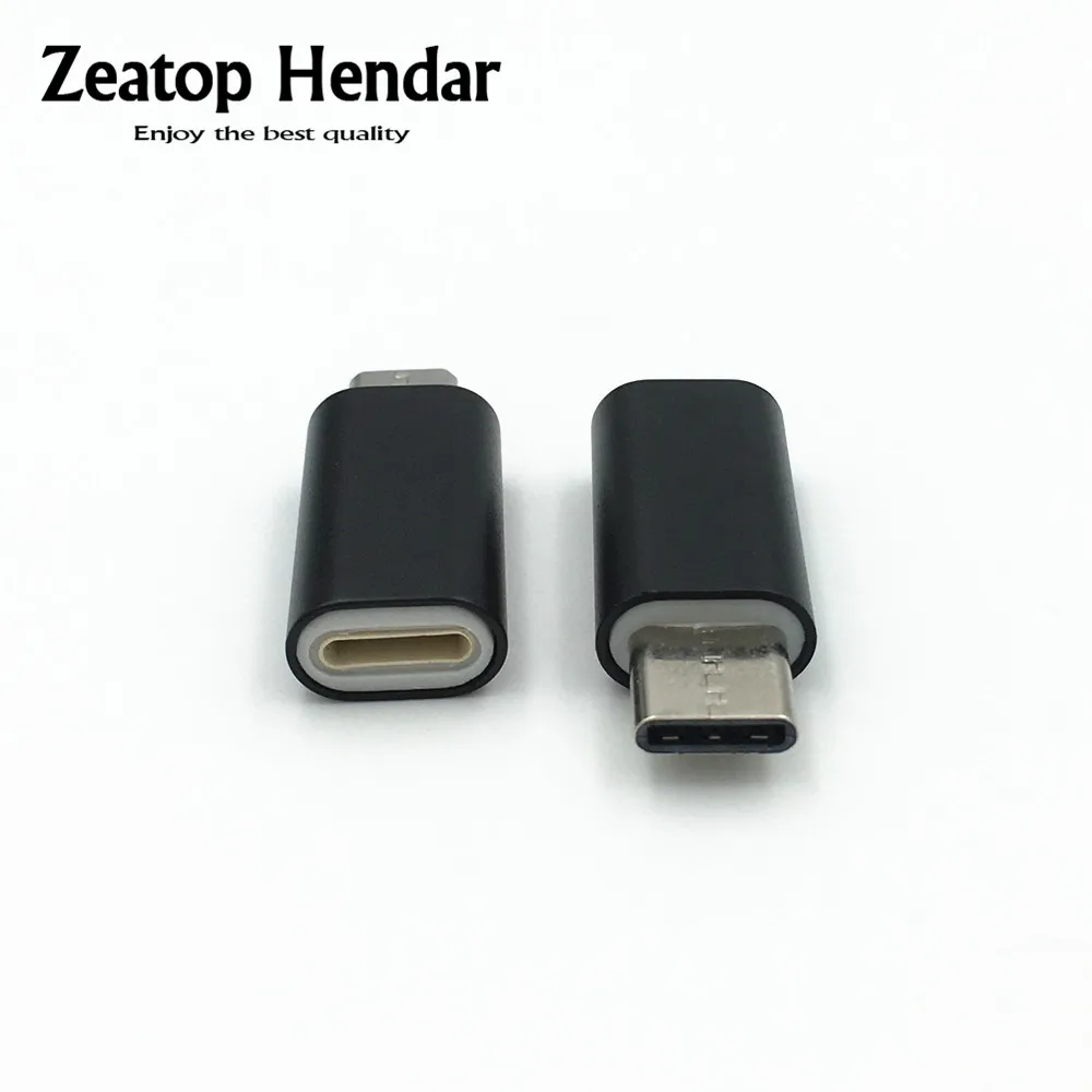 

1Pcs New 8Pin Female Jack to USB 3.1 Type-C USB Male Adapter Micro Charger Connector
