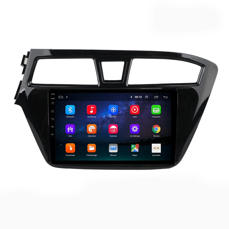 Clearance 9" Android 8.1 Car DVD Video Player GPS For HYUNDAI I20 2014 2015 2016 2017 2018 car radio stereo navigation bluetooth wifi 1
