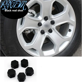 

Car Styling Silica Caps Hub Screw Protector for Land Rover LR4 LR3 LR2 Range Rover Evoque Defender Discovery Freelander