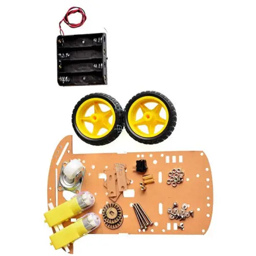 1 pcs New Motor Smart Robot Car Chassis Electronic Manufacture DIY Kit Speed Encoder Battery Box 2WD For Arduino Robot 1 pcs New Motor Smart Robot Car Chassis Electronic Manufacture DIY Kit Speed Encoder Battery Box 2WD For Arduino Robot
