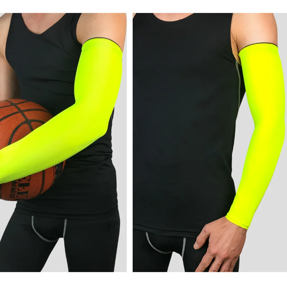 1 шт. баскетбольные рукавицы дышащие уличные велосипедные гетры для бега защита для защиты от солнца Компрессионные Рукава