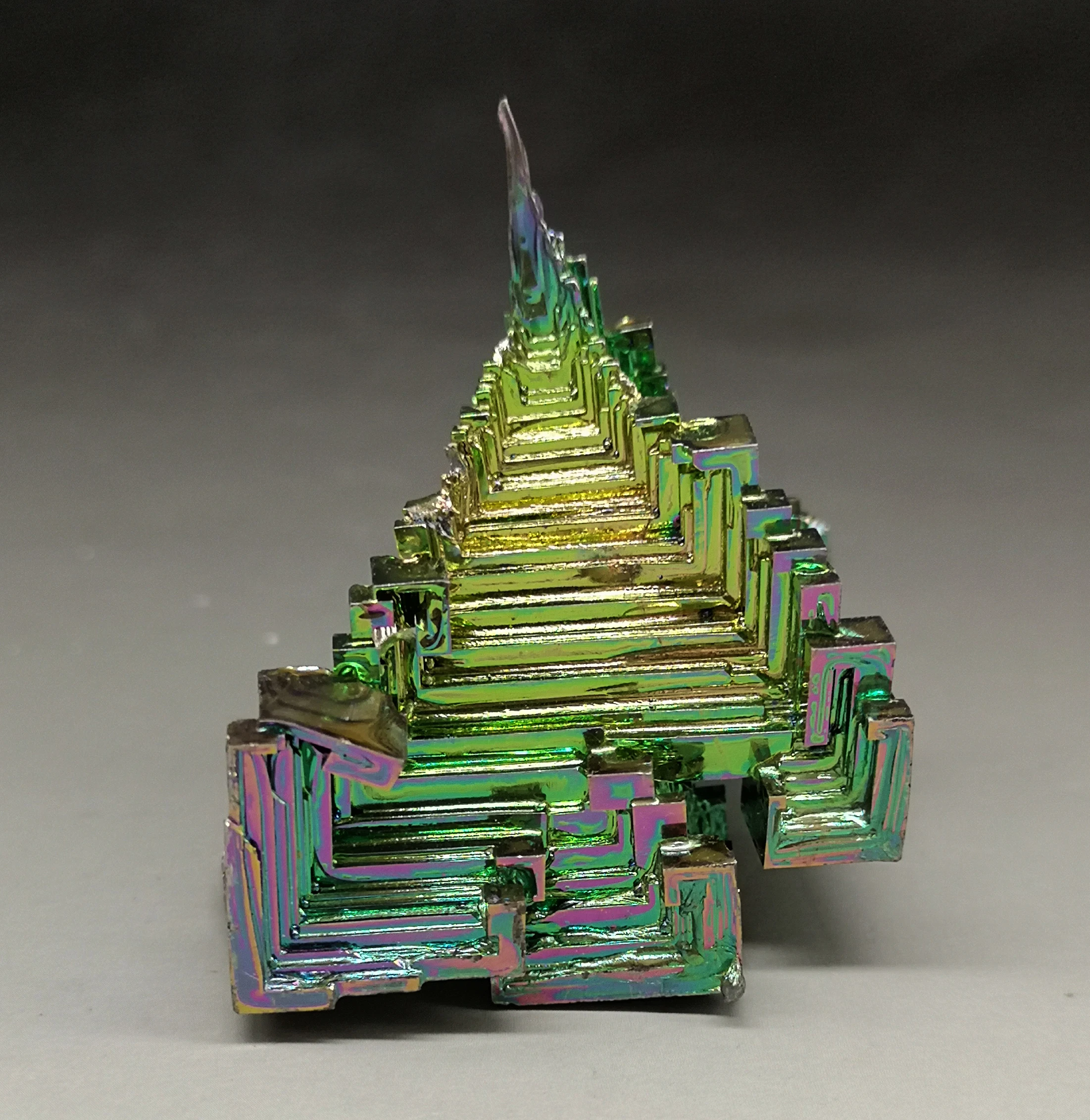 

78g Beautiful Bismuth Crystals Bismuth Metal crystal Stones and crystals from china Free shipping