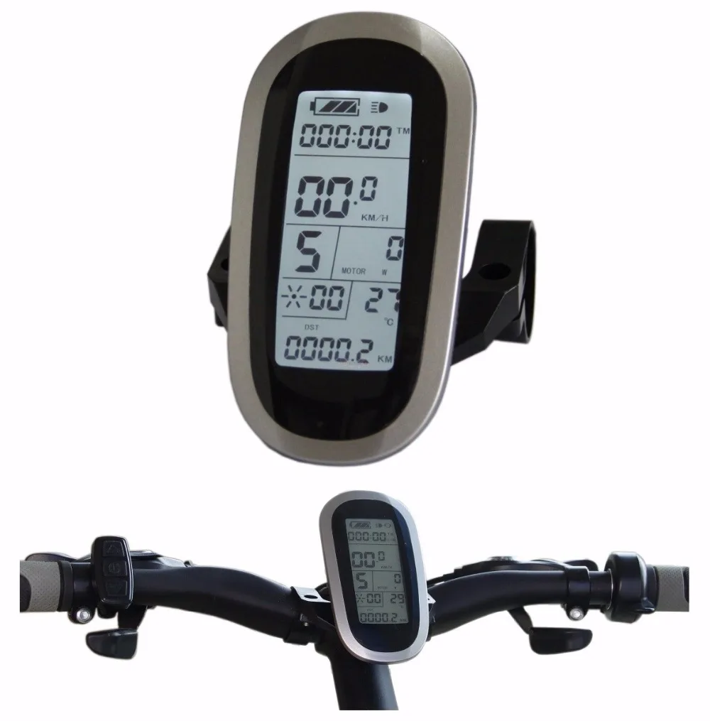 Flash Deal ConhisMotor 24V 36V 48V 60V 72V KT LCD6 Panel eBike Conversion Kits Electric Bicycle LCD Display Controller Upgraded Version 1