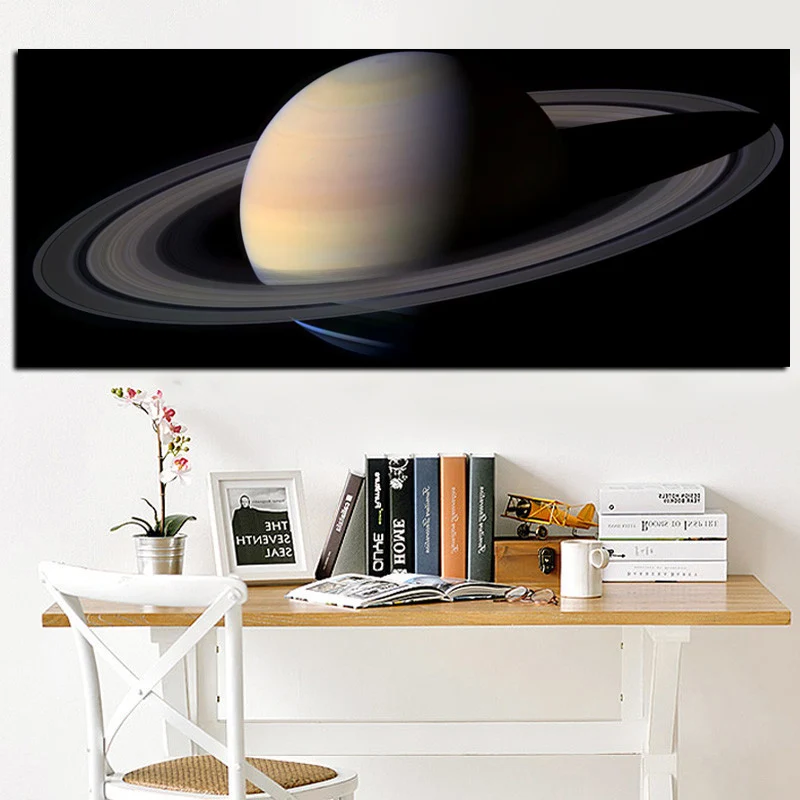 HD Print 3D Abstract Universe Galaxy Planet Painting on Canvas Wall Art Pictures Poster Decor For Living Room Cuadros No frame (2)