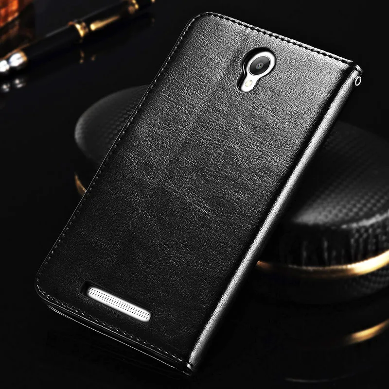 PU Leather Case For Xiaomi Redmi Note 2 / Prime Phone Flip ...