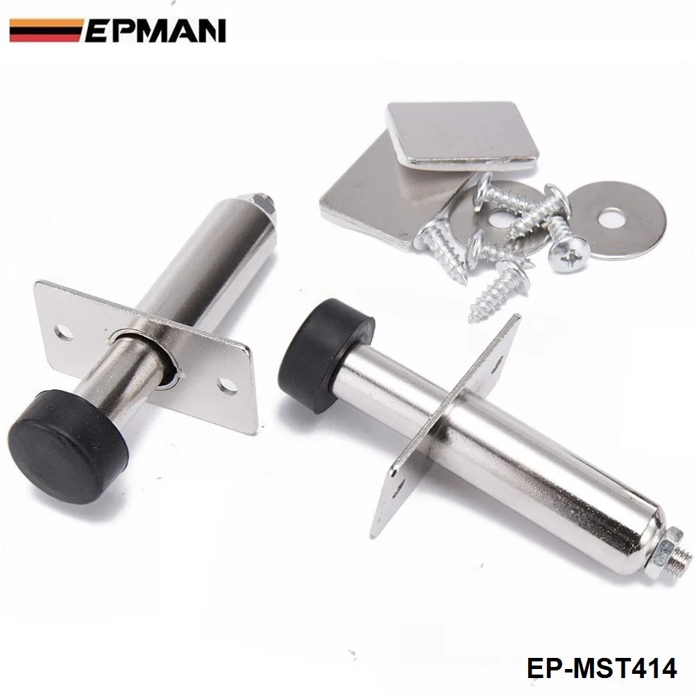 

2Pcs/Set Stainless Chrome Door Poppers Trunk Popper Street Rod For BMW E30 3-Series EP-MST414