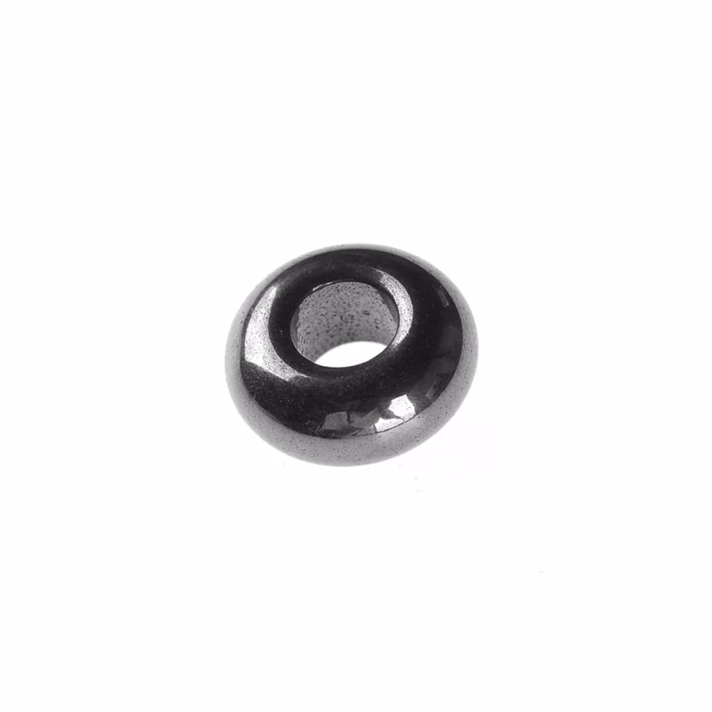 

Natural stone hematite black round pendant 14*14mm hematite beads small jewelry DIY necklace jewelry accessories unisex