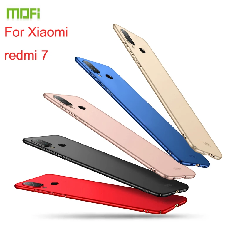 

For Xiaomi redmi 7 Case Cover MOFI Fitted Cases For Xiaomi redmi 7/redmi y3 PC Hard Case Cover thin Cover For Xiaomi redmi 7