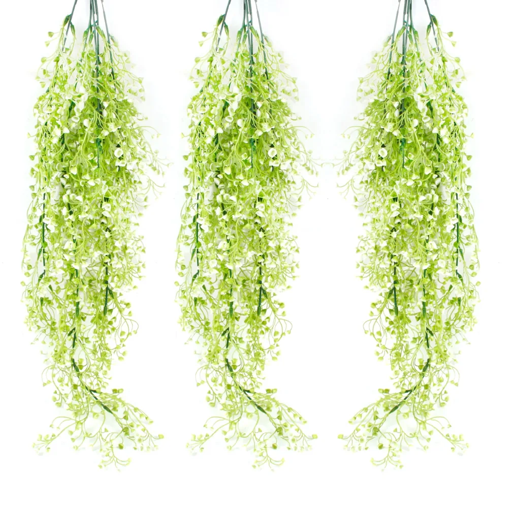 QIFU 1 шт. 80 см Цвет Lvy листья искусственные растения висят на стене растение подлокотник домашний садовый декор Свадебные украшения для вечеринки