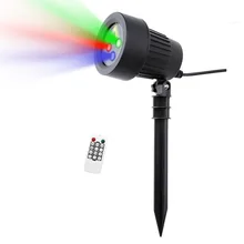 Christmas Laser Light Motion RGB Star Projector Outdoor Red Green Blue Shower Garden Decoration Waterproof Xmas Holiday Lighting