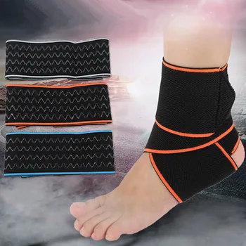 KD36 1 stks Siliconen Antislip Elastische Karate Sanda Gym Sport Ankle Brace Protector Riemen Taekwondo Enkel Protector