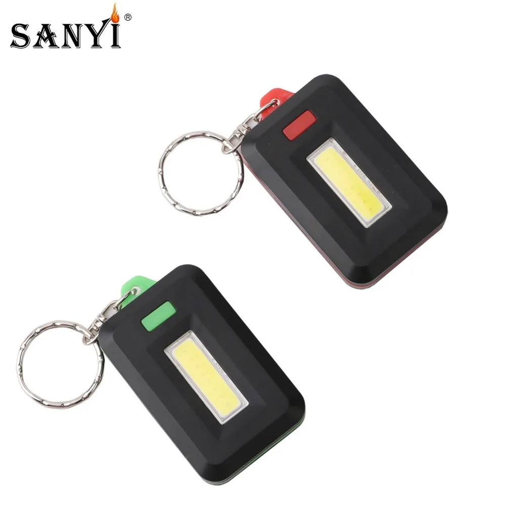 Details about   Mini Compact Keyring 2 Led Light Torch White Keychain Flashlight Portable O1V2 