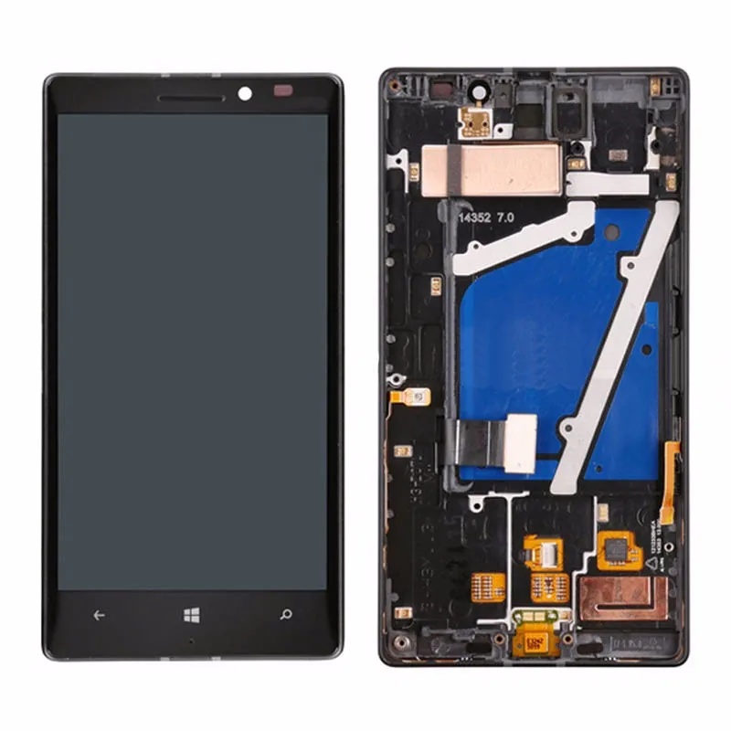 

New LCD Screen + Touch Screen Digitizer Assembly with Frame for Nokia Lumia 930 High Quality free shipping