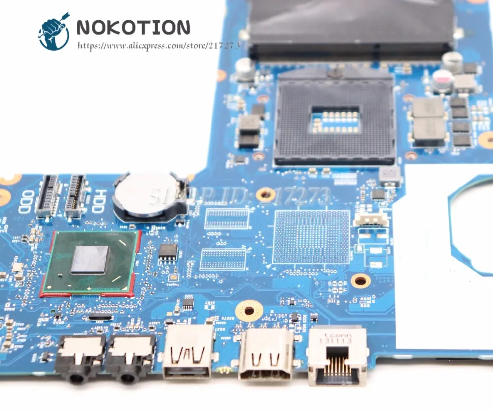 Материнская плата NOKOTION 685783 001 501 для ноутбука HP 450 1000 2000 CQ45 6050A2493101 MB A02 HM70