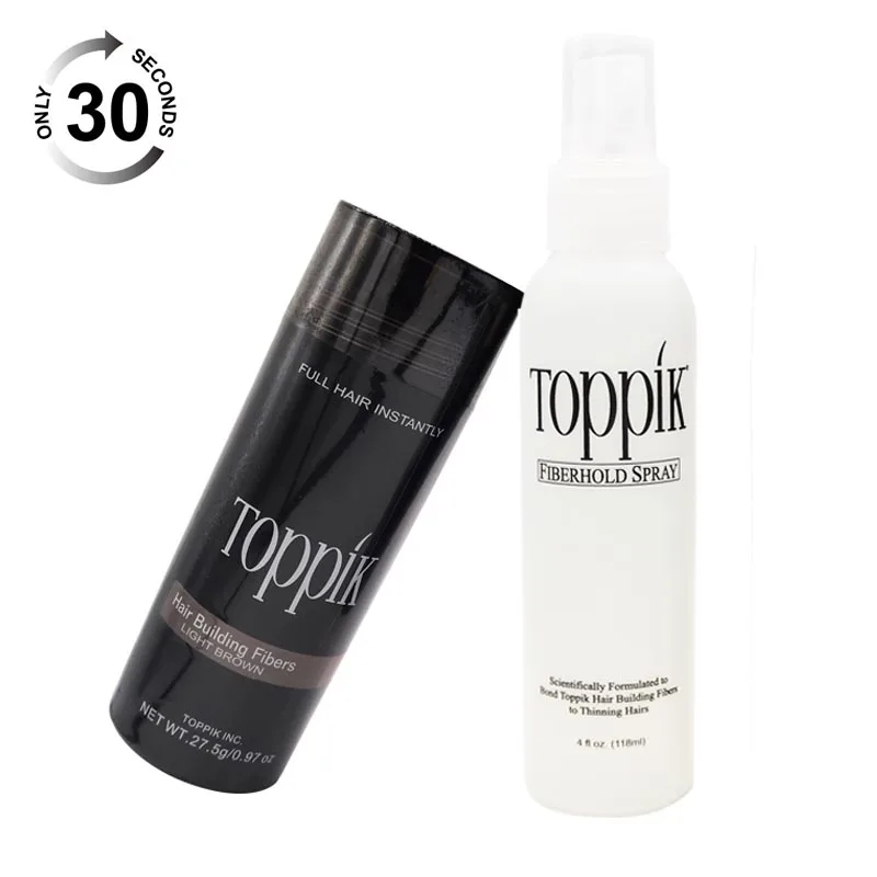 Toppik Miracle hair building fiber powder hair loss treatment Full Hair