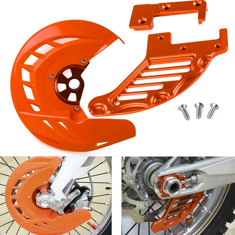 Front Rear Brake Disc Guard Cover For KTM SX SXF XC XCF XCW XCFW EXC