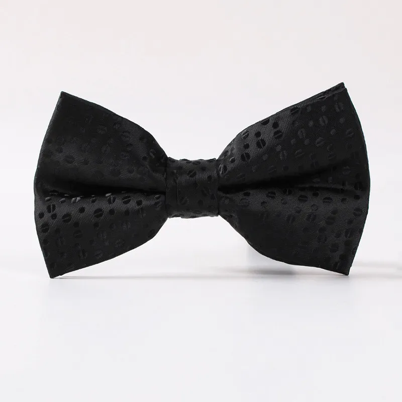 Mantieqingway Новое поступление Мода Точка полиэстер Bowties мужские Мода Бизнес костюм рубашка черный галстук-бабочка изысканный Gravata