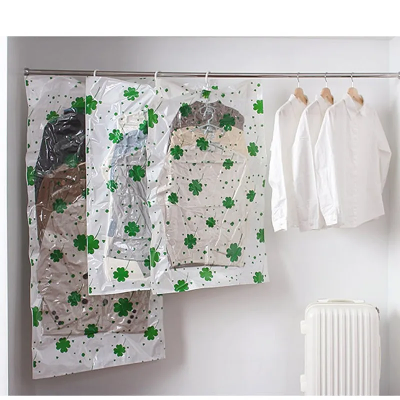 SAFEBET Hanging Vacuum Bag Wardrobe Save space Organizer Quilt Storage