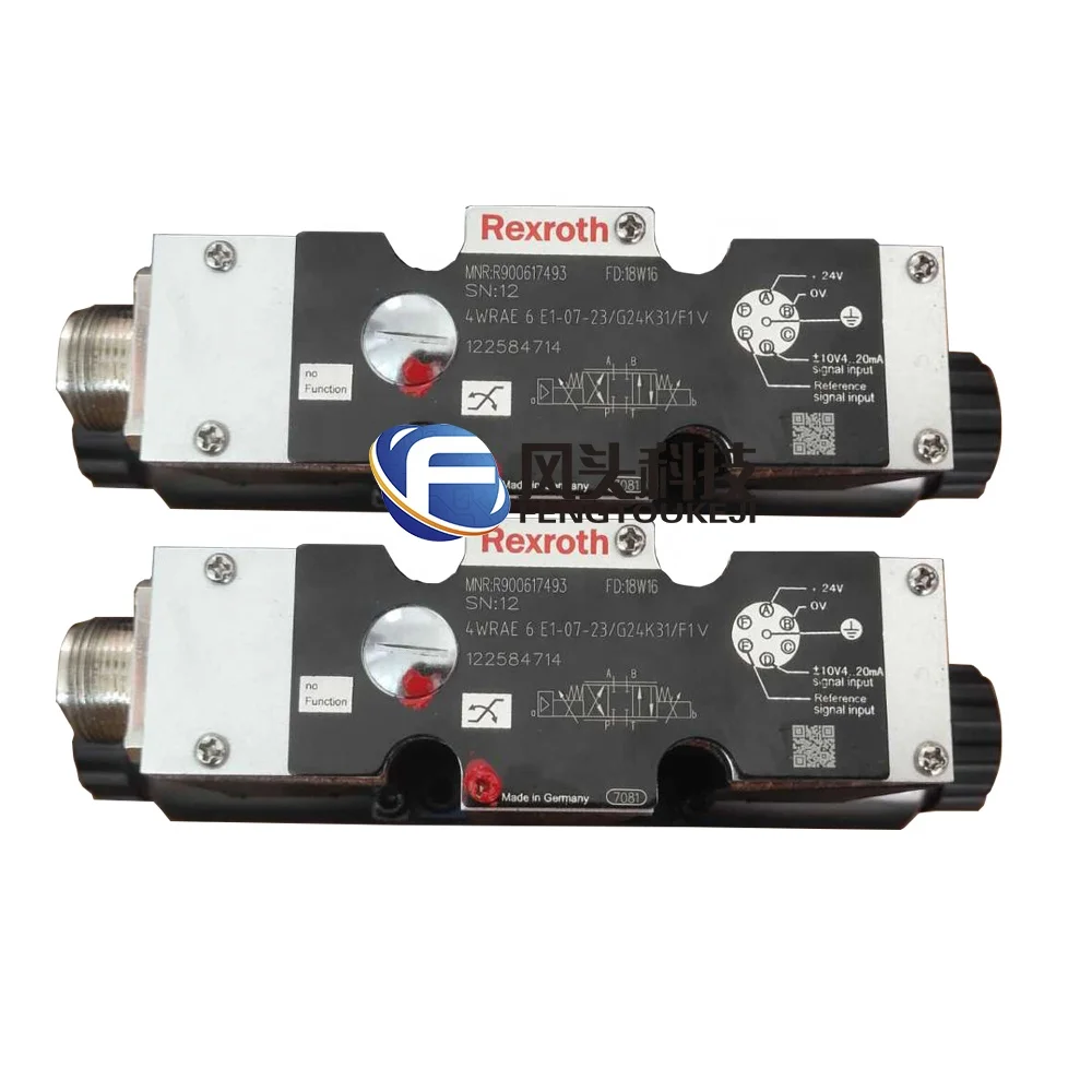 Rexroth пропорциональный реверсивный клапан R900617493 4 гнев 6 E1-07-2X/G24K31/F1V