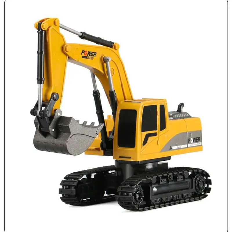 

EBOYU 258-1 2.4Ghz 6CH 1:24 RC Excavator Mini RC Truck Rechargeable Simulated Excavator Gift Toy for Kids