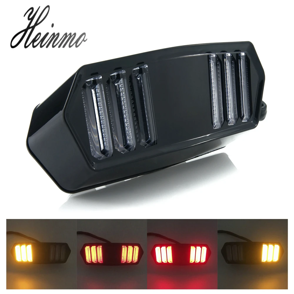 (AK) LED Rear Tail Brake Turn Signal Light Lamp Blinker Flasher Signals Motorcycle For Honda MSX125 MXS 125 CBR650F CTX700 CTX700N (17)