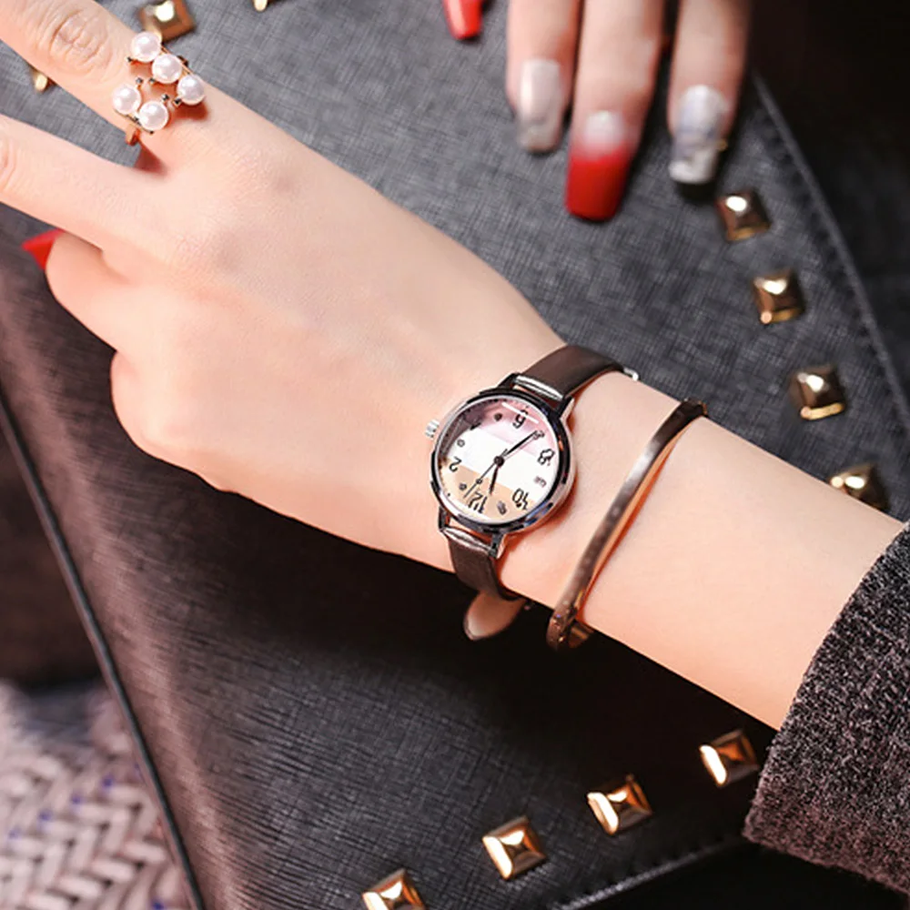 

2018 Fashion Waterproof Leather Women Watch Luxury Brand Quartz Watch Ladies Wrist Watches Relogio Feminino Montre Femme