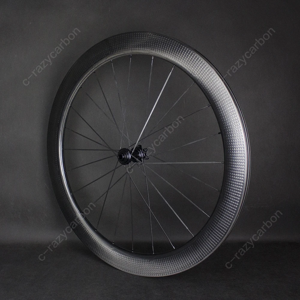 

Free Shipping Dimple 58mm Road Wheels Disc Brake with Novatec or DT Hubs Aero Road Bicycle Wheels Center Lock/ 6 Bolts Brake
