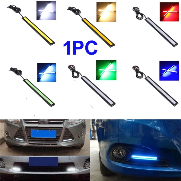 

1PCS x 17cm COB DRL LED Car Parking LED DRL Daytime Running Light Auto Lamp For Universal Car light source