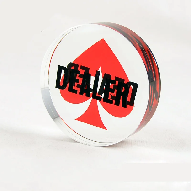 DEALER High Quality Big Transparent Code / Red Hearts With Crystal