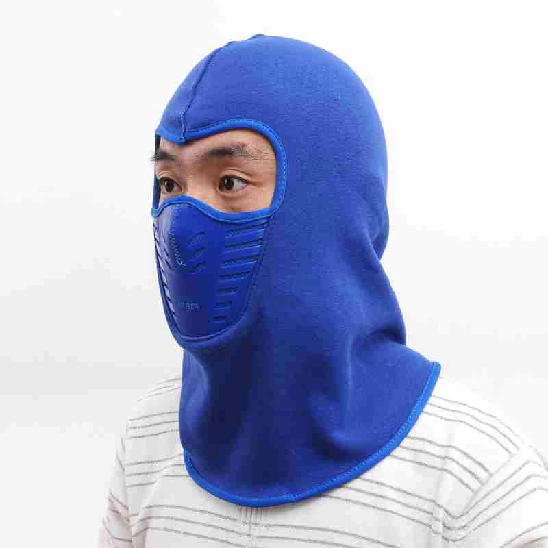 Bicycle Winter Fleece Warm Full Face Mask Dust-proof Face Shield Windproof Snowboard Scarf Neck Thermal Balaclava Bandana AC0242 (4)