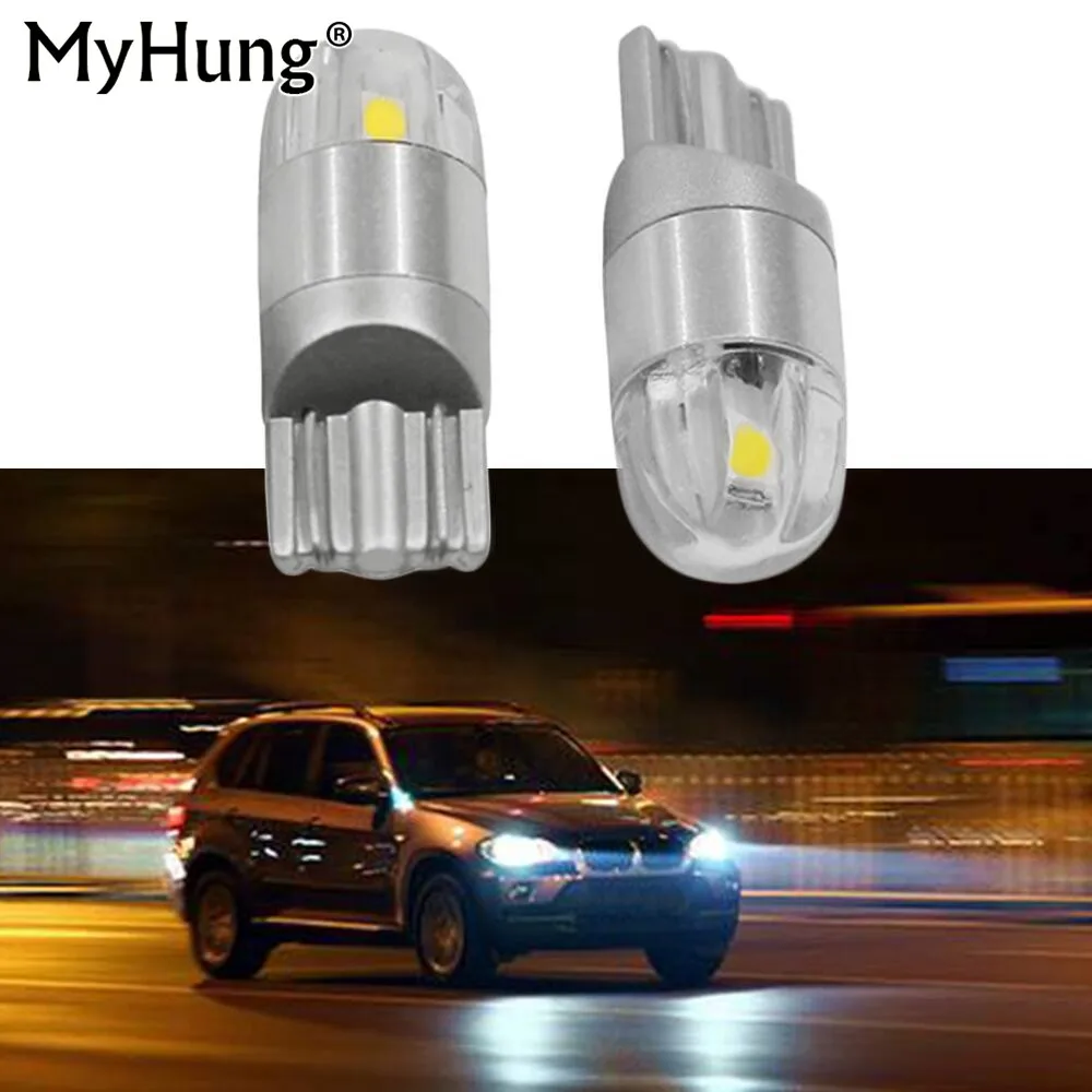 

2 PCS T10 3030 LED High Brightness Car Light Day Time Running Car LED Light Bulbs Light Bulb 12V