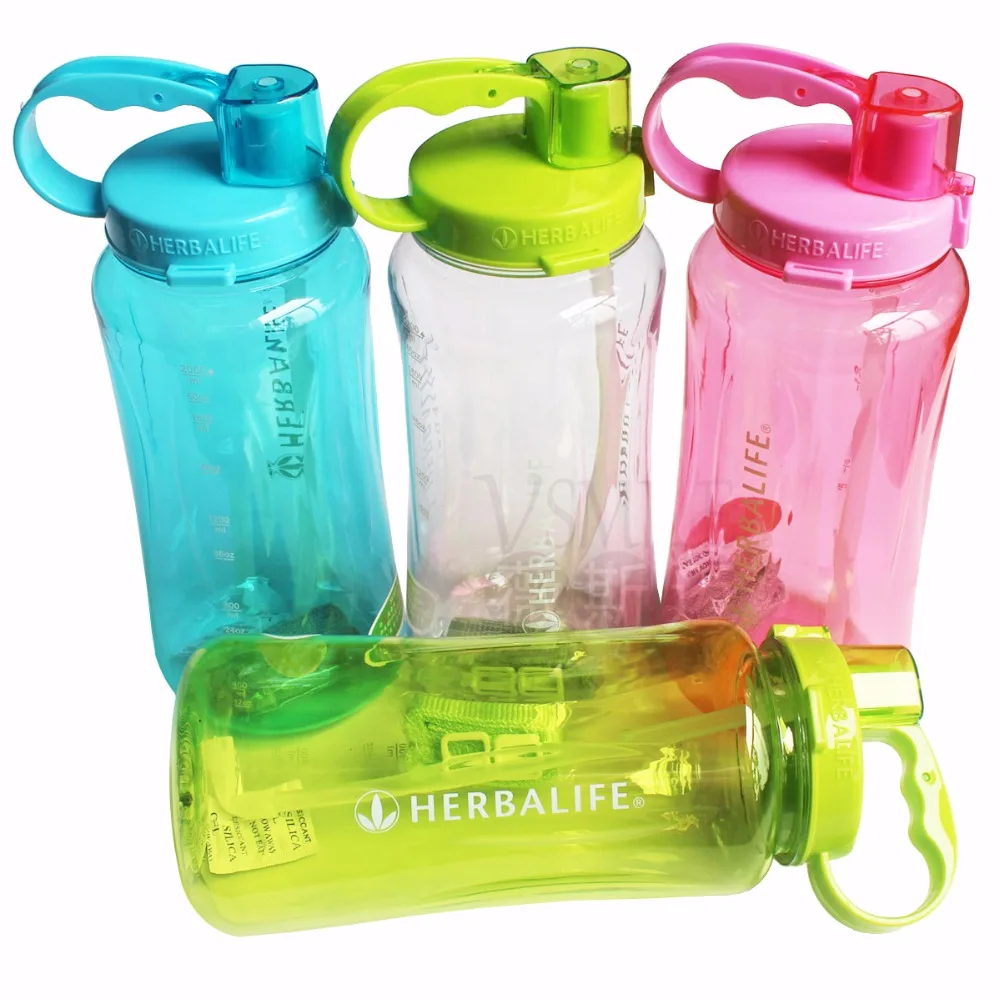 Wholesale Price 1000ml 2000ml black Water Bottle 2000ml Fashion