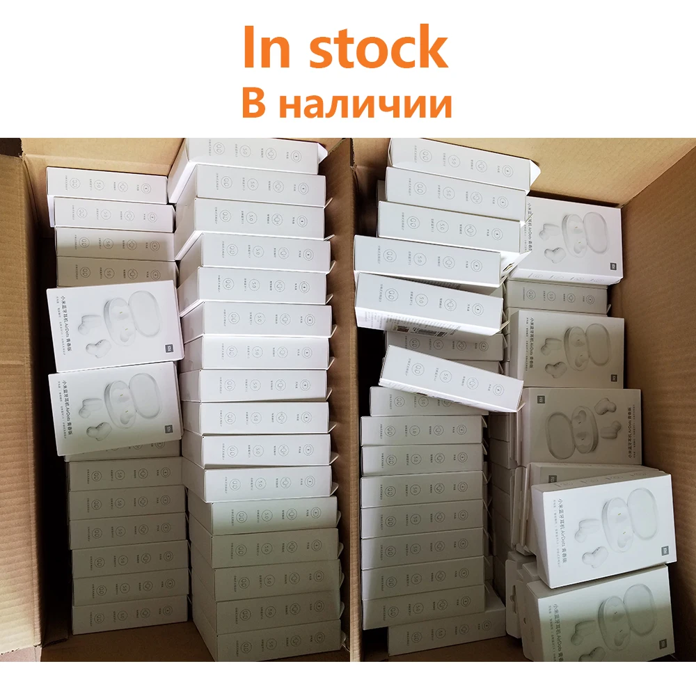 100% оригинальные Xiaomi Redmi AirDots TWS Bluetooth наушники стерео MI мини беспроводная 5 0