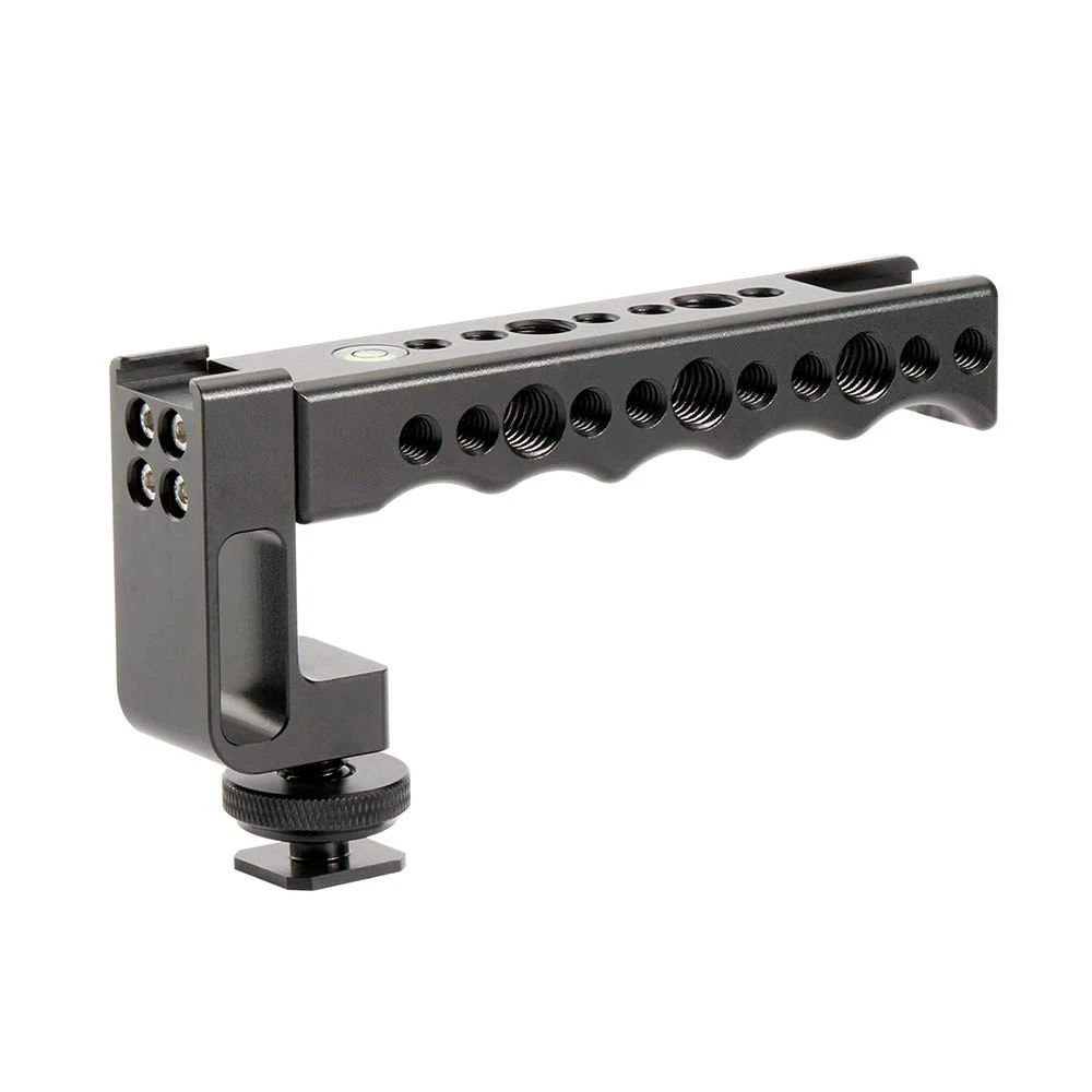 

Video Stabilizing Top Handle Cold Shoe Extender Mount with 1/4 3/8 Thread For SLR DSLR