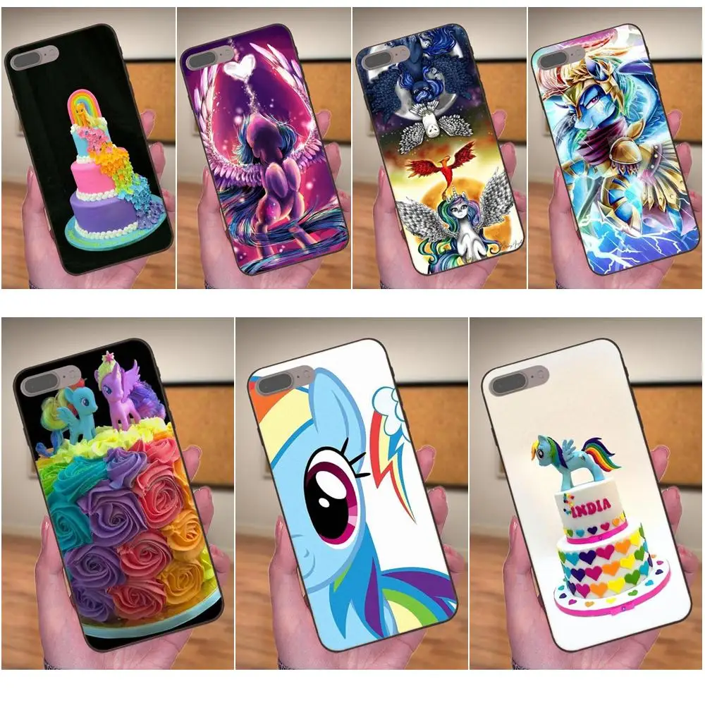 

My Little Pony Flower Rainbow For Galaxy C5 C7 J1 J2 J3 J330 J5 J6 J7 J730 2017 Ace Core Duo Max Mini Plus Prime Pro