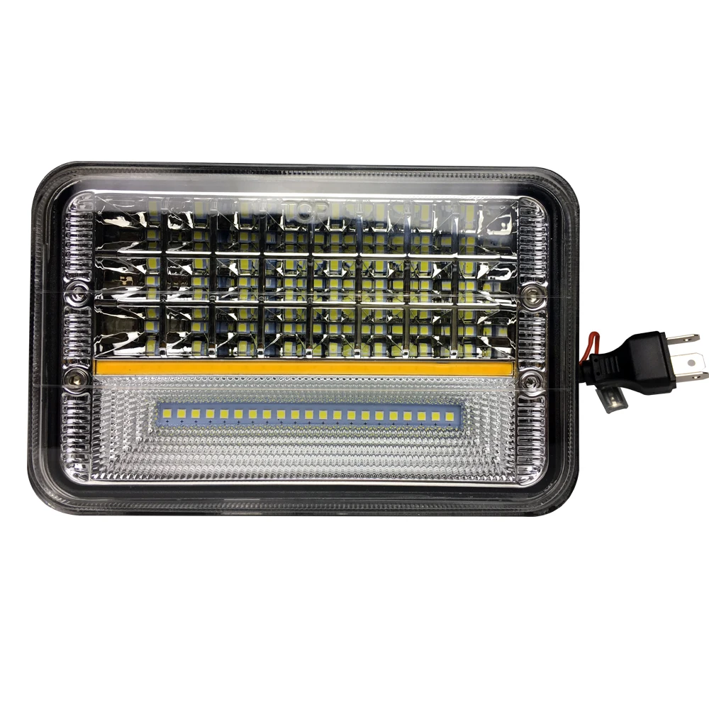 

5" 45W Flood LED Work Light Hi/Lo Beam with Angel eyes 2700Lm 9-32V 50,000hrs for Off-road,Truck ,Car,Jeep Warning ATV