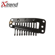 Нержавеющая сталь парик клипы для парика шапки 50 шт./лот фабрика питания парик заколки для волос расширениях лучший зажимы для парики большой 10 Theeth