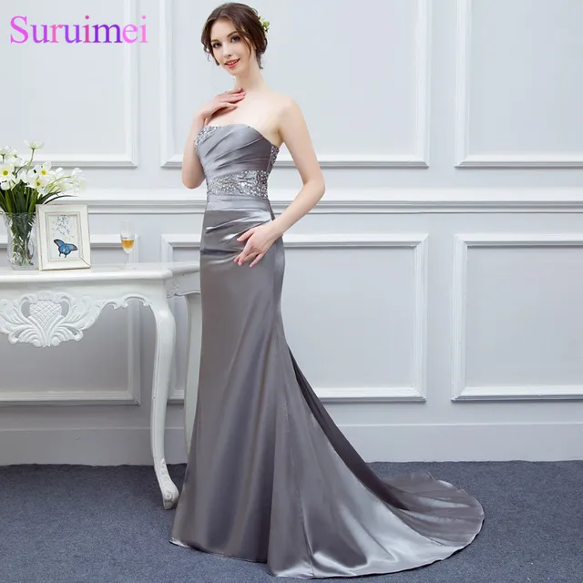 Silver Bridesmaid Dresses Under 100