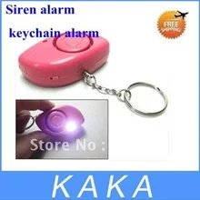 10 шт./партия, персональная охранная сигнализация, сигнализация с ограждением, мини-сигнализация с защитой от потери, брелок безопасности, прожектор абсолютно
