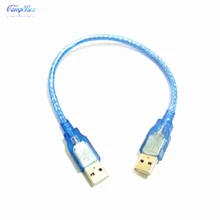 50Pcs 30cm USB Male to Male USB2.0 Extension Data Cable Line Wire