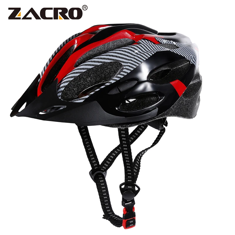 

Zacro Cycling Helmet Mountain Road Bike Helmets mtb Man Women Ultralight Bicycle Helmet Non Integrally-molded Adjustable