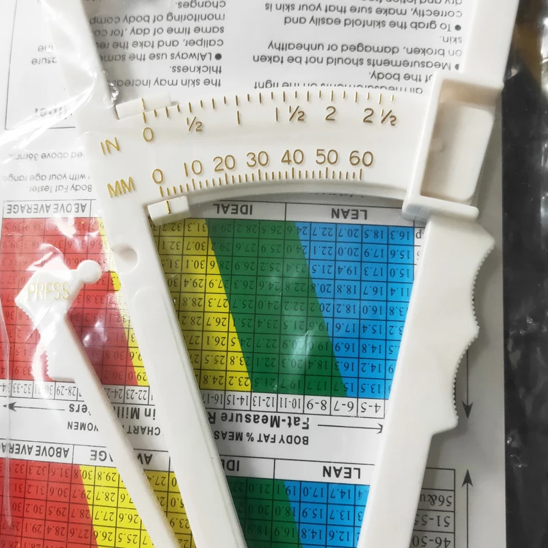 Skin Caliper Chart