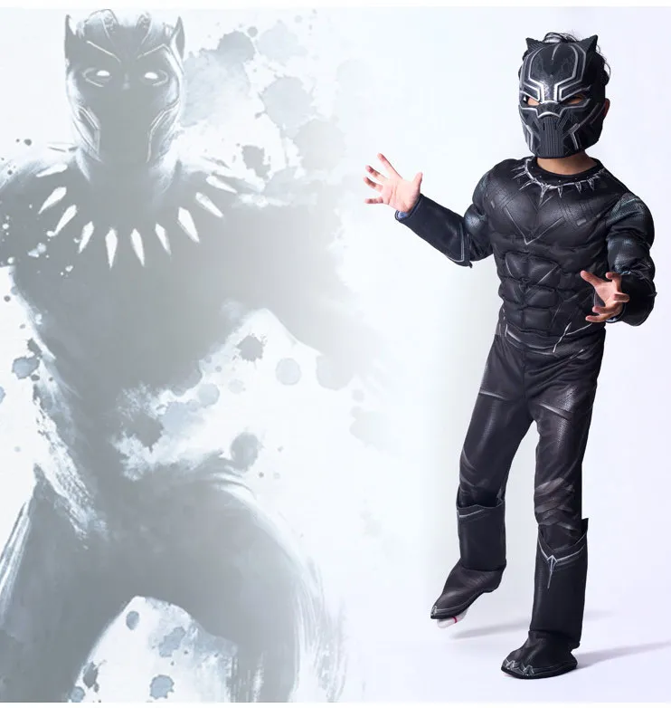 Cosplay&Ware [9]Muscle Black Panther Cosplay Costume Children Halloween Captain America Civil War Movie Marvel Superhero -Cosplay&Ware anime Shop HTB1618WXOYrK1Rjy0Fdq6ACvVXaM.jpg