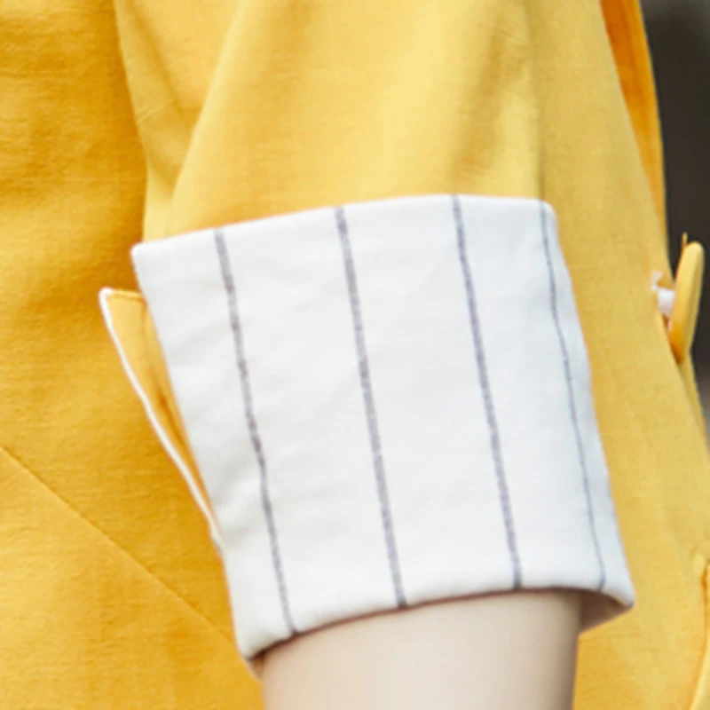 women blazer Spandex blazer mujer 2019 Solid color turn down collar slim Seven-quarter sleeve vogue blazer New arrive fashion