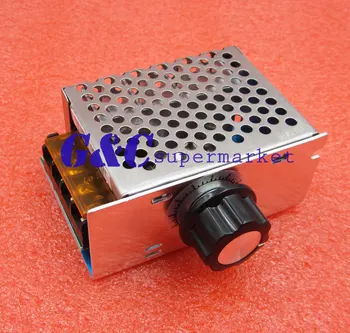 

4000W 220V AC SCR Motor Speed Controller Module Voltage Regulator Dimmer