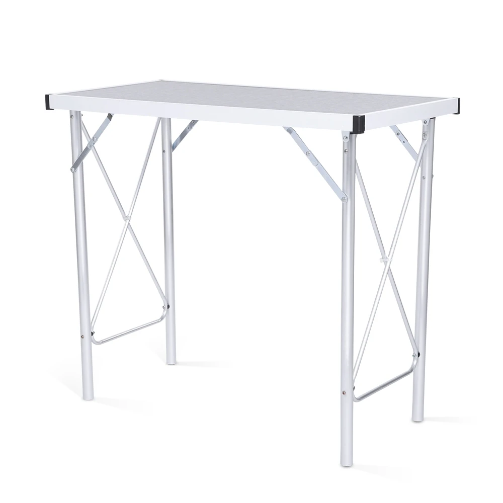

Folding Aluminum Alloy Portable Lightweight Camping Table Laptop Desk Outdoor Dinning Table Strong Bearing 81 x 41 x 7cm