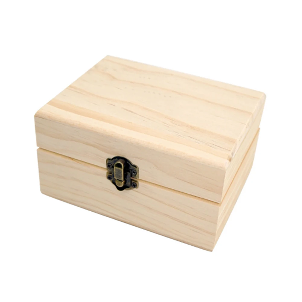 Эфирные масла деревянная коробка 12 отверстий 15 мл бутылки спа Йога клуб ароматерапия из натуральной древесины сосны без краски