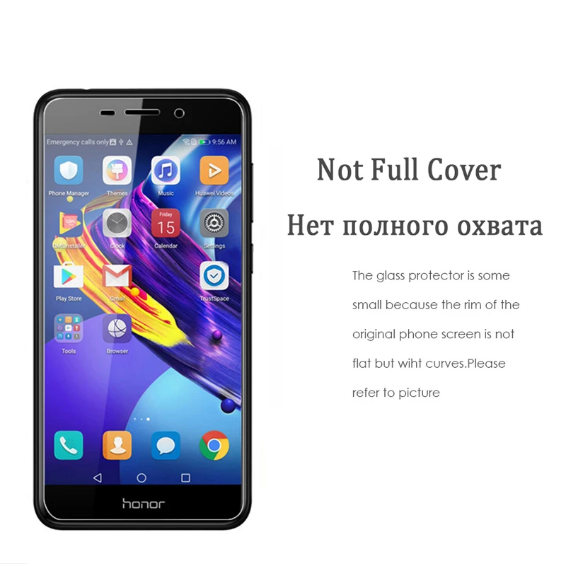 Закаленное стекло для Huawei Honor 6C Pro защита экрана 9H 6 C V9 Play стеклянная пленка 5
