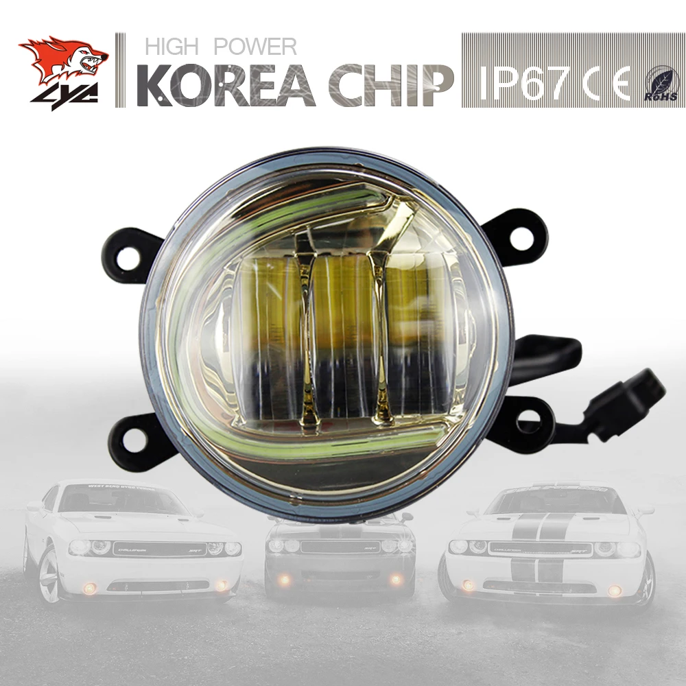 High Quality LYC For Jeep Wrangler yj Fog Lights Daylight Running