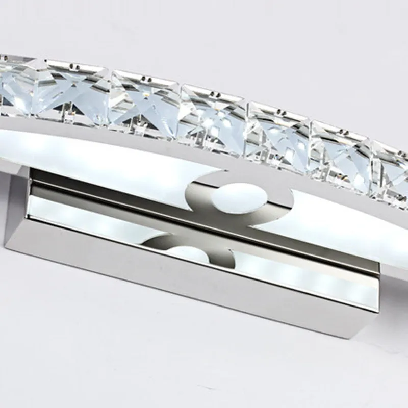  Crystal Vanity Light for Gold Bathroom Wall decor miror light 10W 15W AC110-220V wall mirror with l